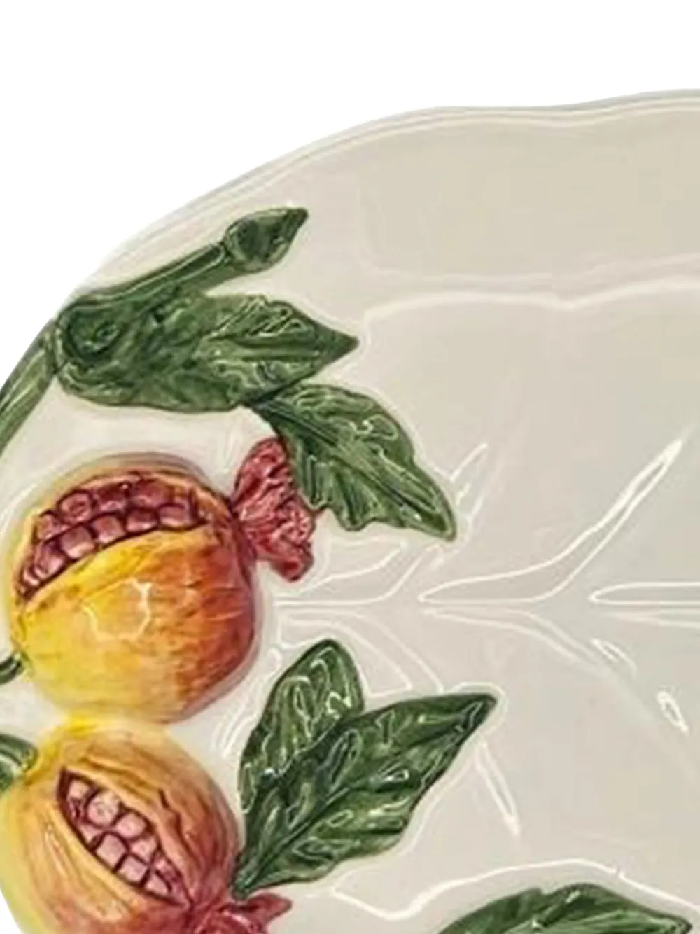  Les-ottomans Pomegranate Plate (25cm) - White 