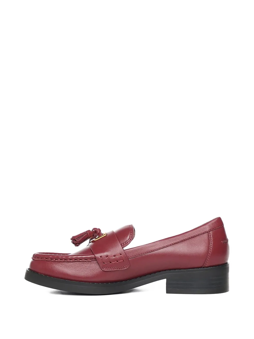 Coccinelle Platte schoenen met kwastje Rood