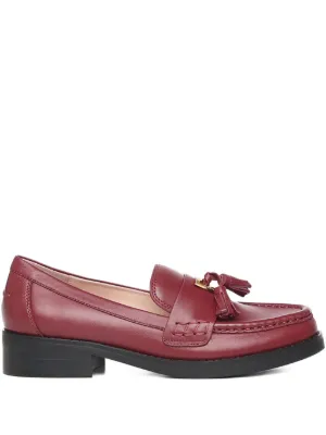 Ferragamo Vivaldo ローファー | レッド | FARFETCH JP