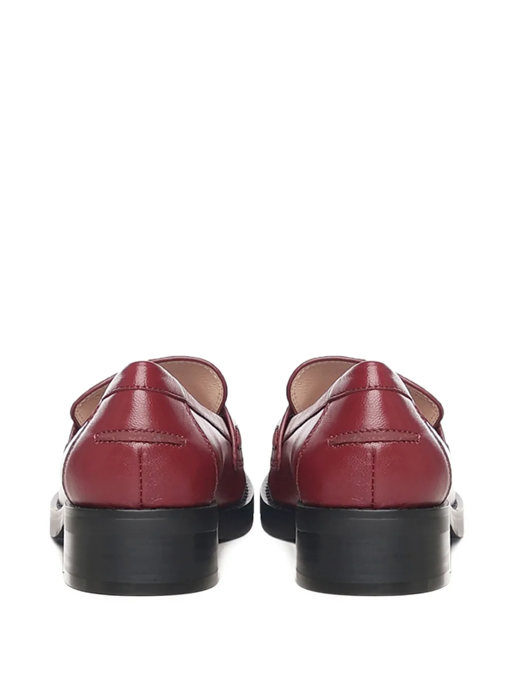 Coccinelle Platte schoenen met kwastje Rood