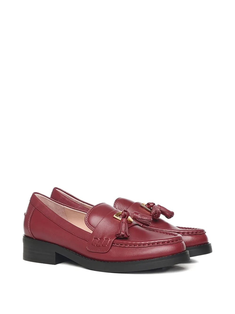 Coccinelle tassel detail flat shoes - Rood