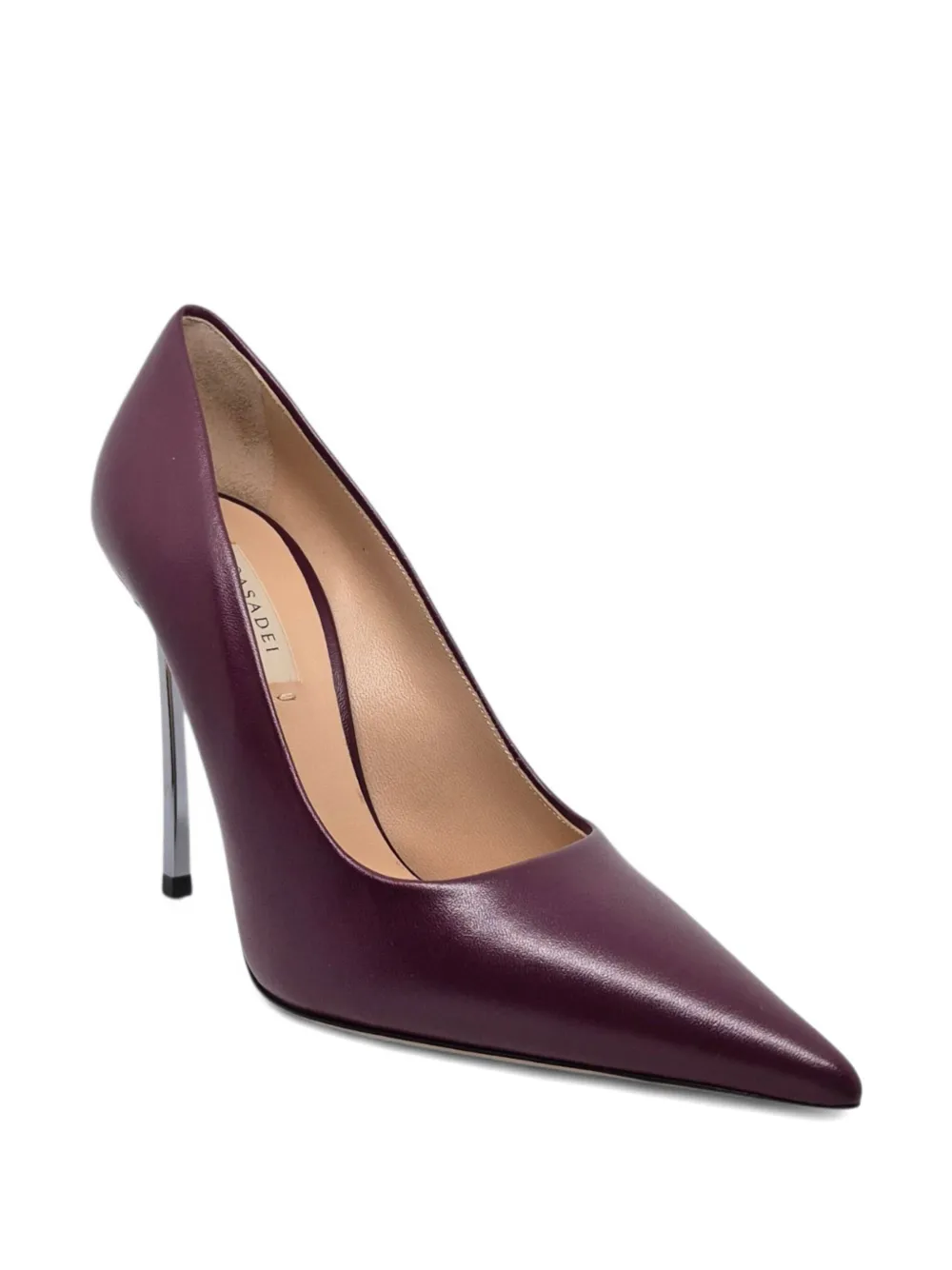 Casadei pointed stiletto pumps Paars