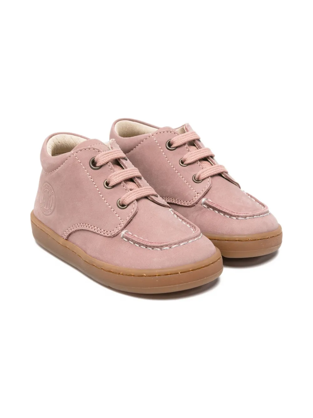 Naturino Lace-up Sneakers In Pink