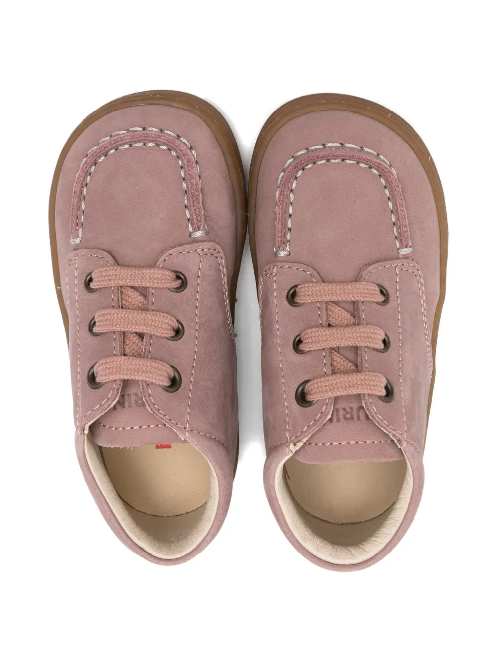 Naturino Lace-up Sneakers In Pink