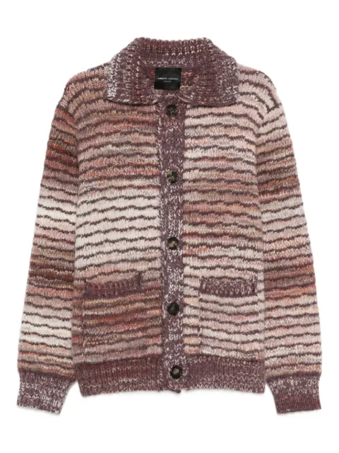 Roberto Collina striped cardigan
