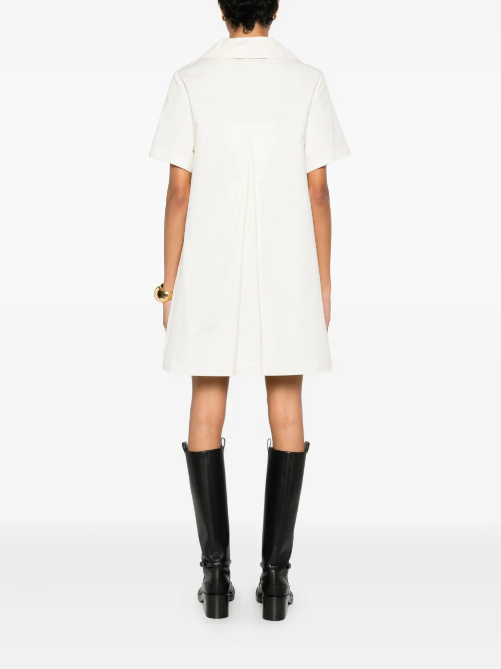 2020s Logo-Patch Mini Dress
