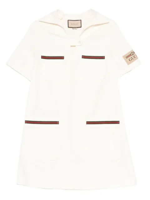 Gucci Pre-Owned robe courte à patch logo (années 2020)