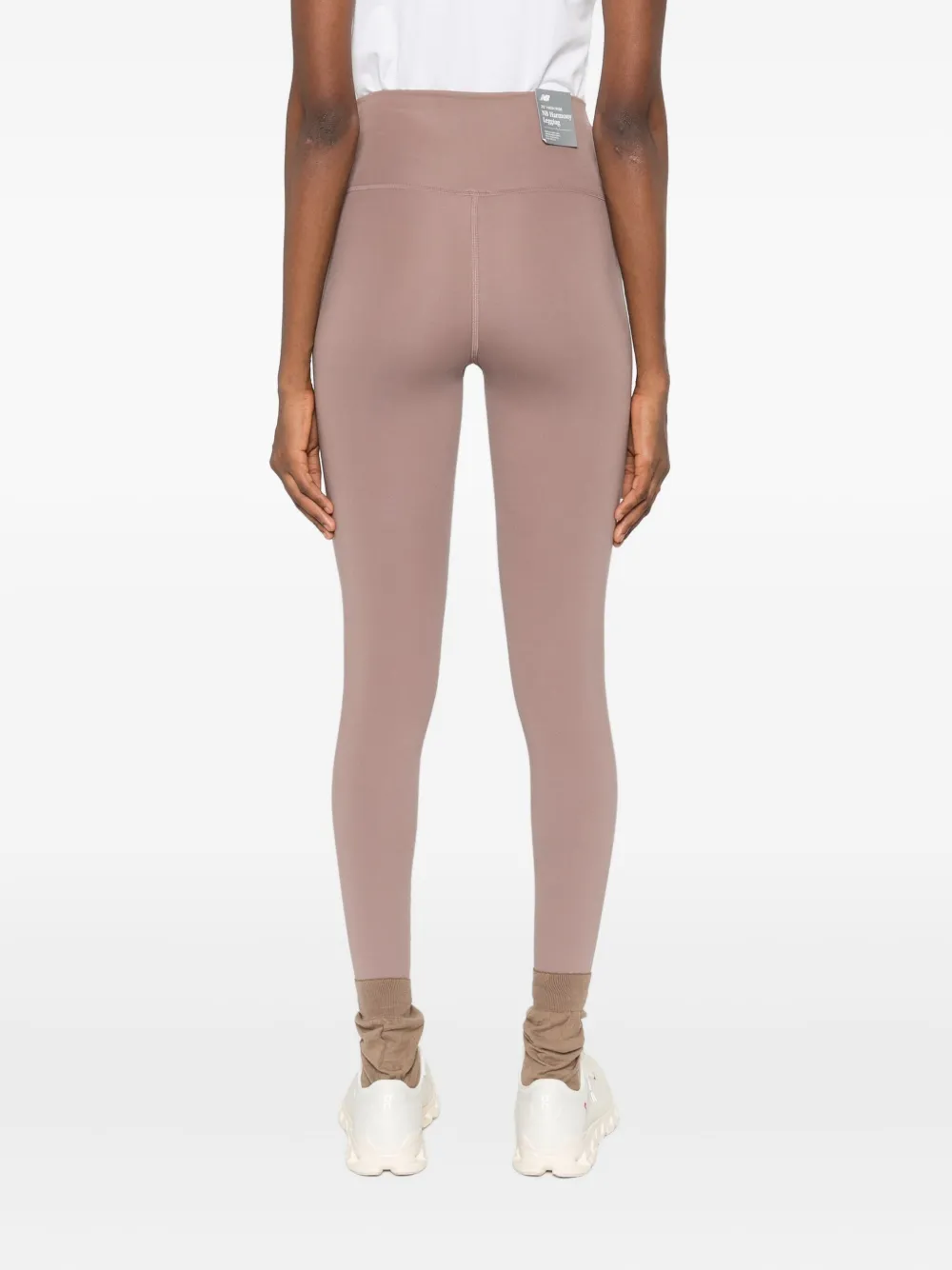New Balance Harmony High-rise Leggings In Gray