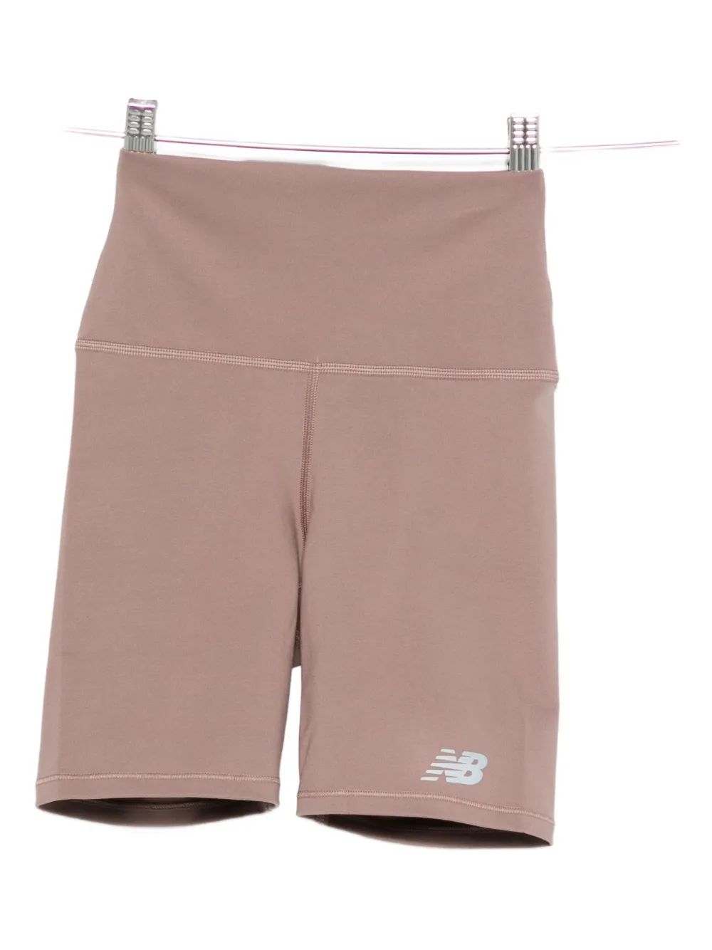 New Balance Harmony Logo-print Performance Shorts In Pink