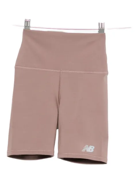 New Balance Harmony logo-print performance shorts