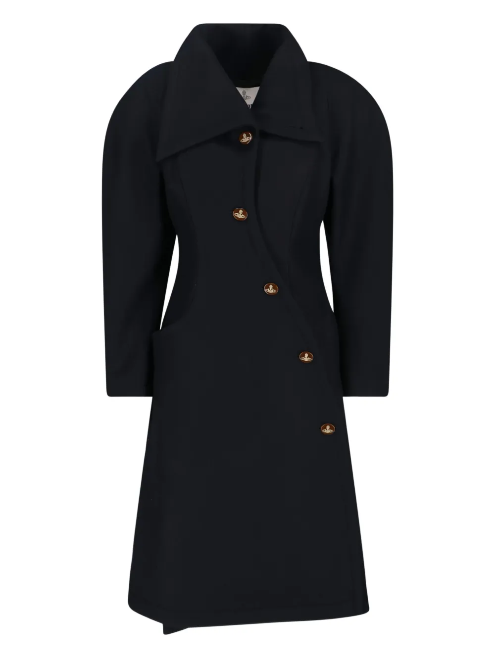 Vivienne Westwood buttoned coat | Black | Image 1