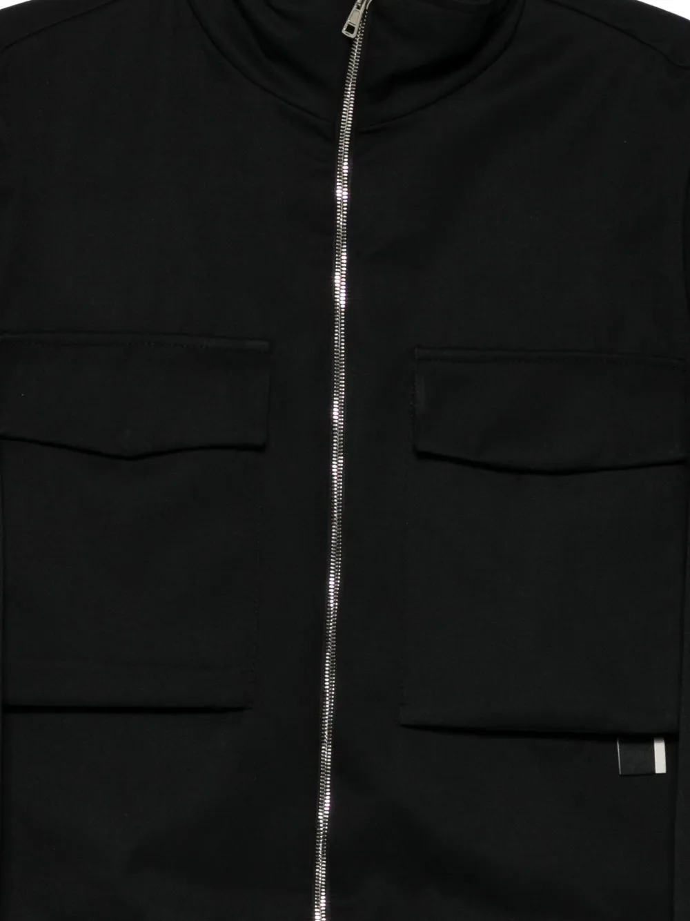 Low Brand Jack met hoge hals Zwart