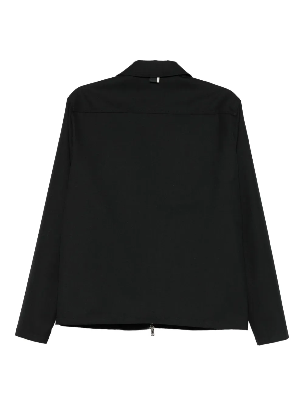 Low Brand zip-up shirt - Zwart