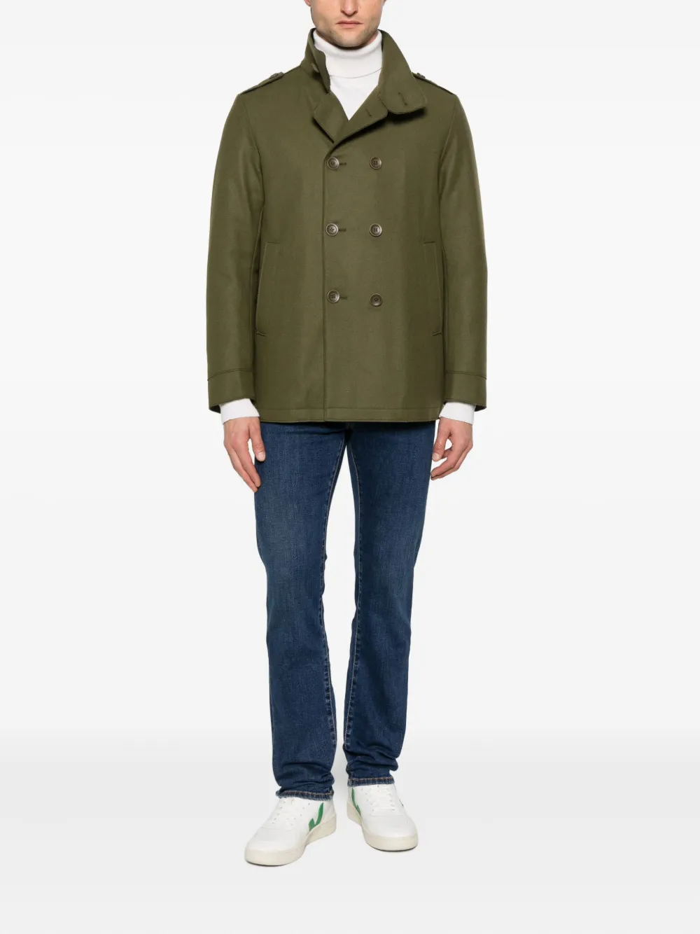 Herno button-down coat | Double Breasted Coats | Image 2