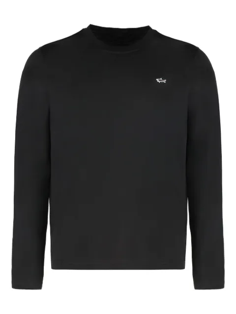 Paul & Shark logo-embroidery long-sleeve T-shirt