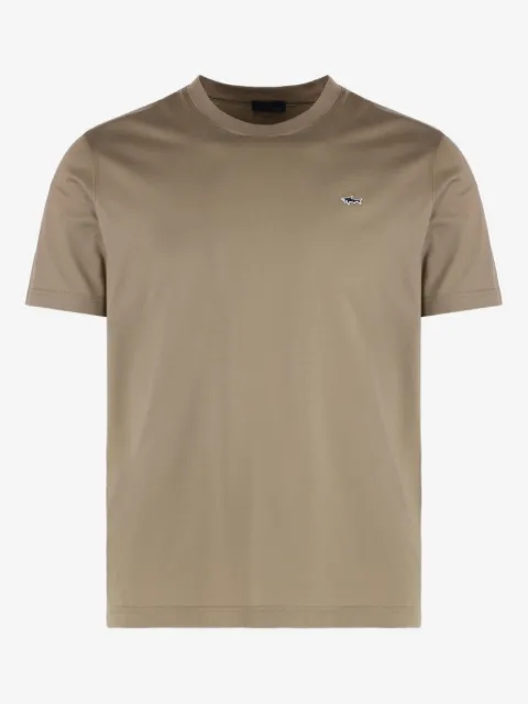 Paul & Shark playera con logo y cuello redondo