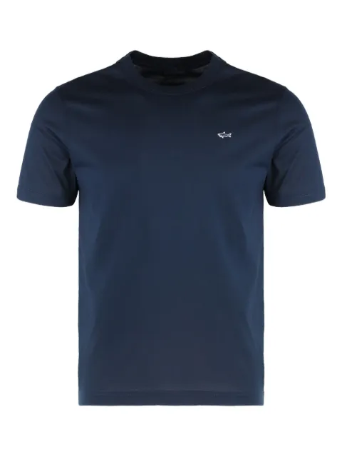 Paul & Shark playera con logo y cuello redondo