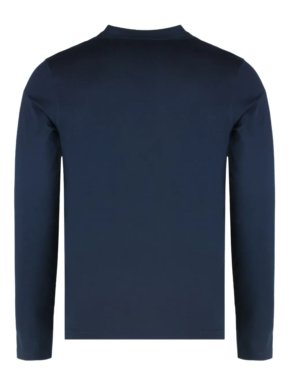 Paul & Shark embroidered long-sleeve T-shirt - Blauw