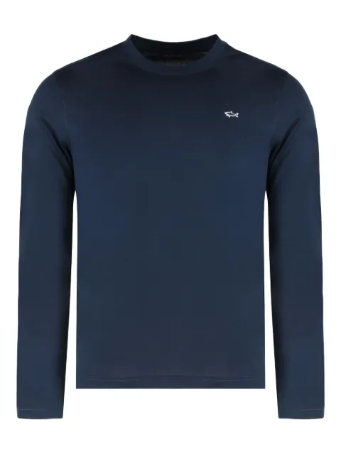 Paul & Shark playera manga larga con logo