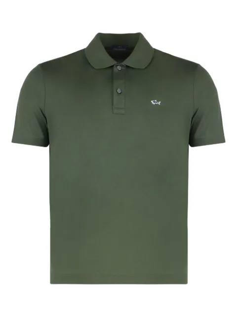 Paul & Shark piqué short-sleeve polo shirt