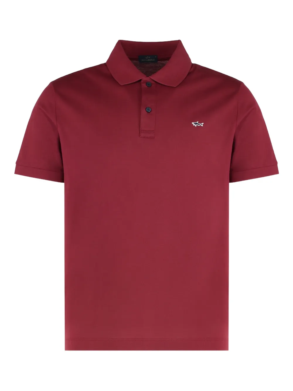 Paul & Shark logo-embroidery short-sleeve polo shirt | Red | Image 1