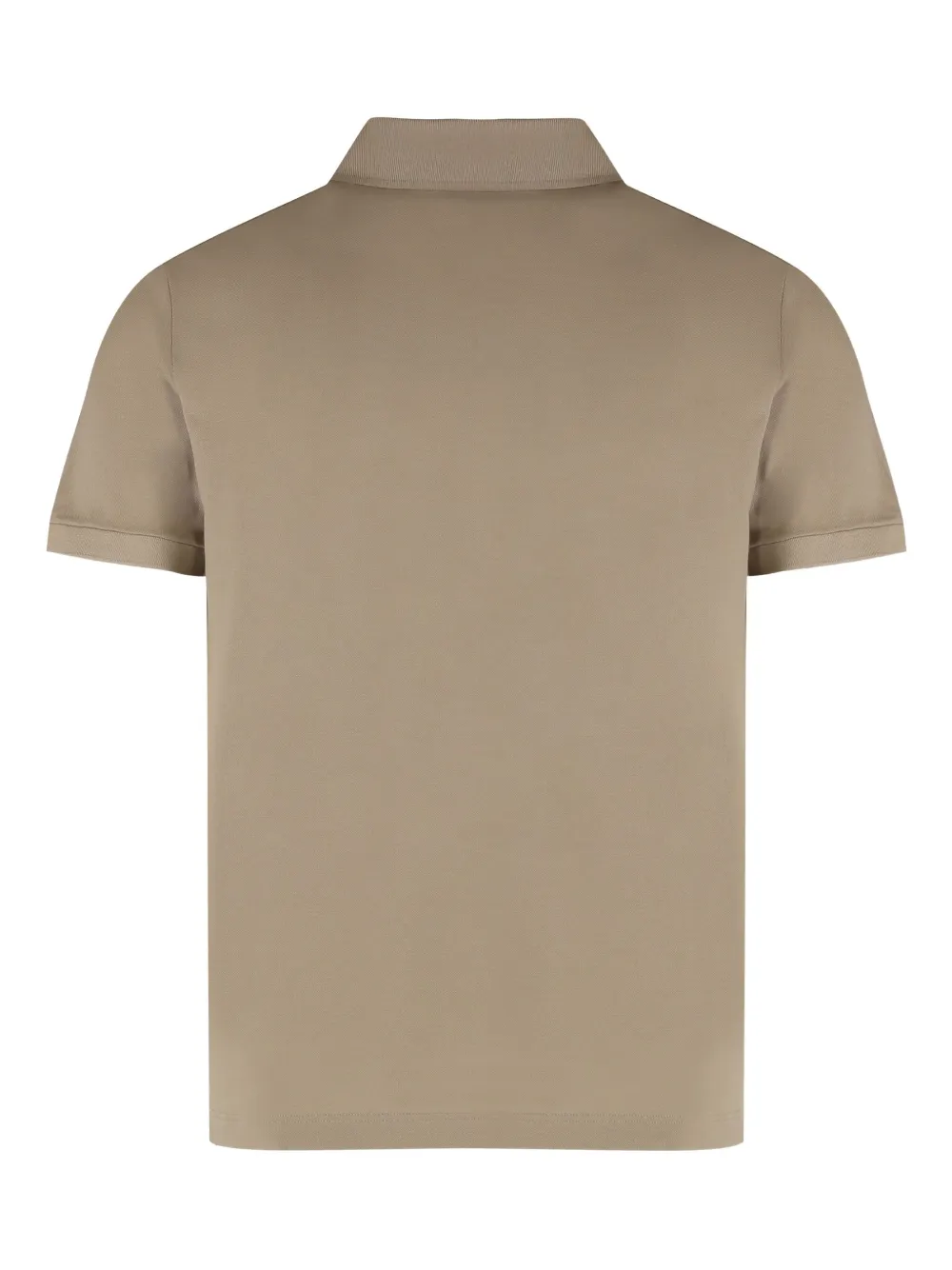 Paul & Shark logo-embroidery cotton polo shirt - Bruin