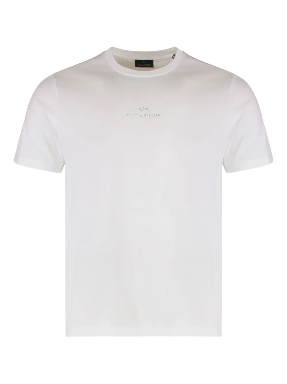 Paul & Shark playera con cuello redondo y logo | blanco | Image 1