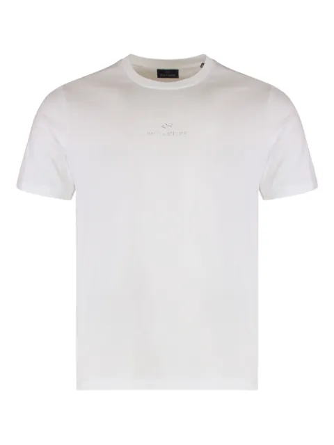 Paul & Shark crew-neck logo T-shirt