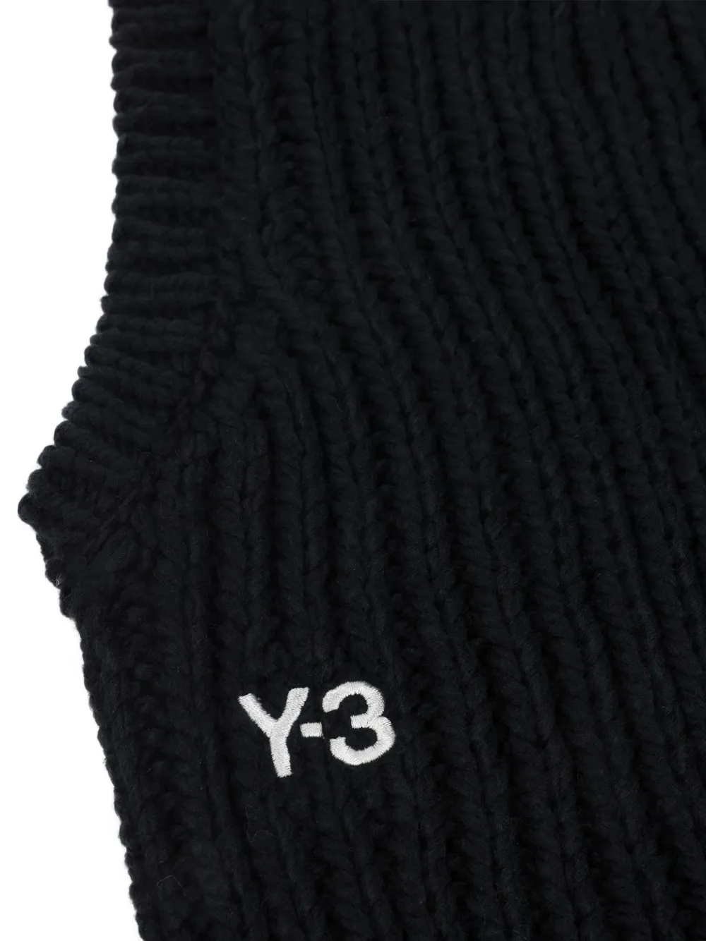 Y-3 Bivakmuts met logodetail Zwart
