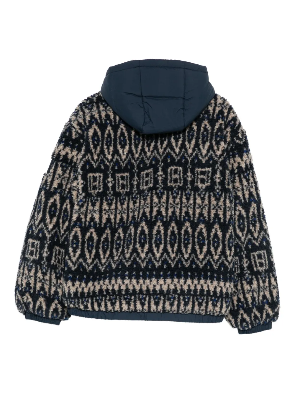 Tommy Hilfiger Junior hooded patterned jacket | Boys Padded Jackets | Image 2