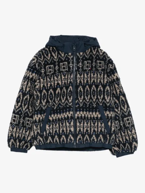 Tommy Hilfiger Junior chamarra con capucha