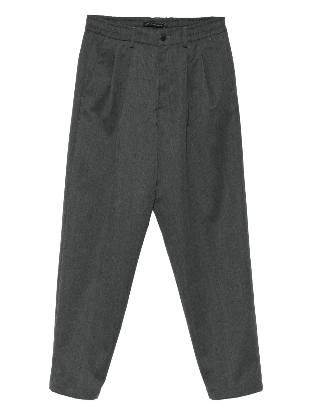 Low Brand Calça de alfaiataria com pregas | Cinza | Image 1