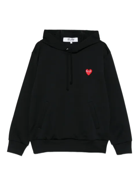 Comme Des Garçons Play heart-embroidered hoodie