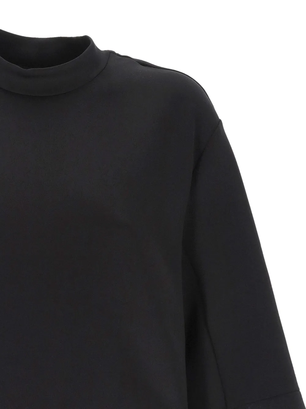 Moncler x EE72 by Edward Enninful T-shirt met cropped mouwen Zwart