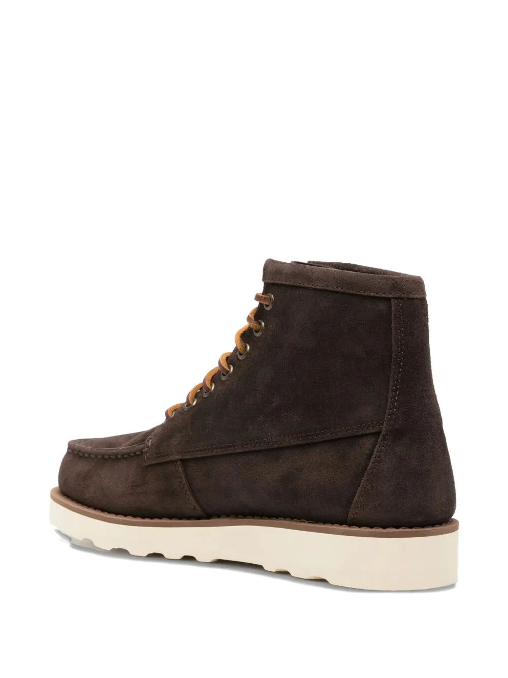 Sebago Leren wandellaarzen Bruin
