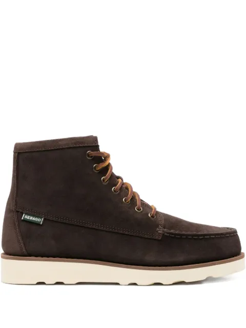 Sebago leather hiking boots