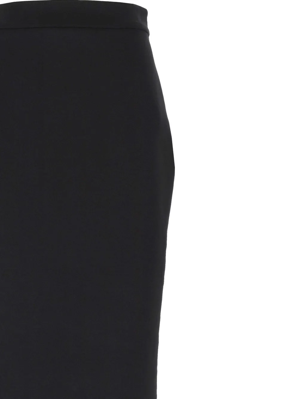 Moncler X Ee72 By Edward Enninful High-waisted Pencil Skirt In Black