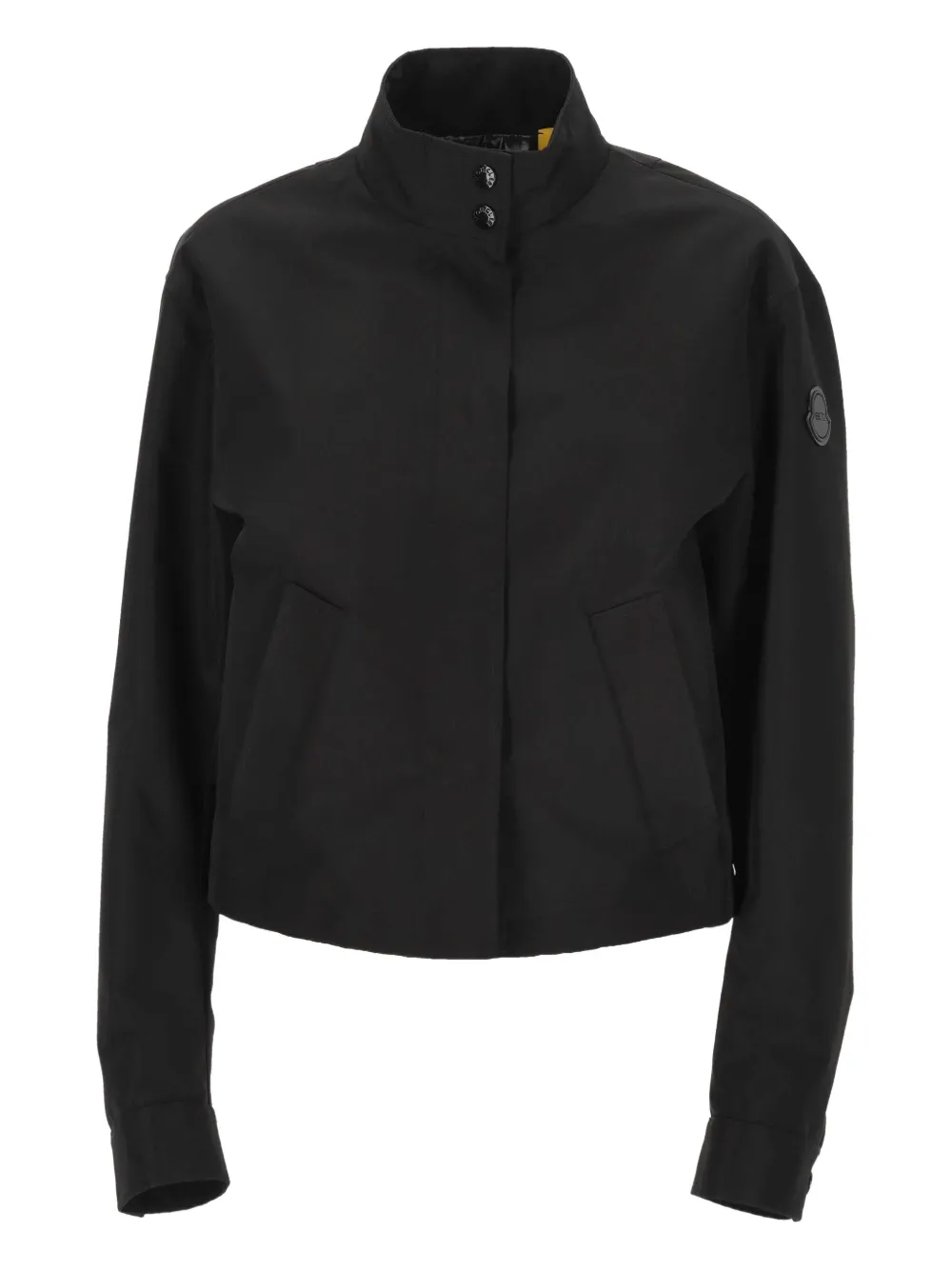 Moncler X Ee72 By Edward Enninful Welt-pocket Jacket In Black