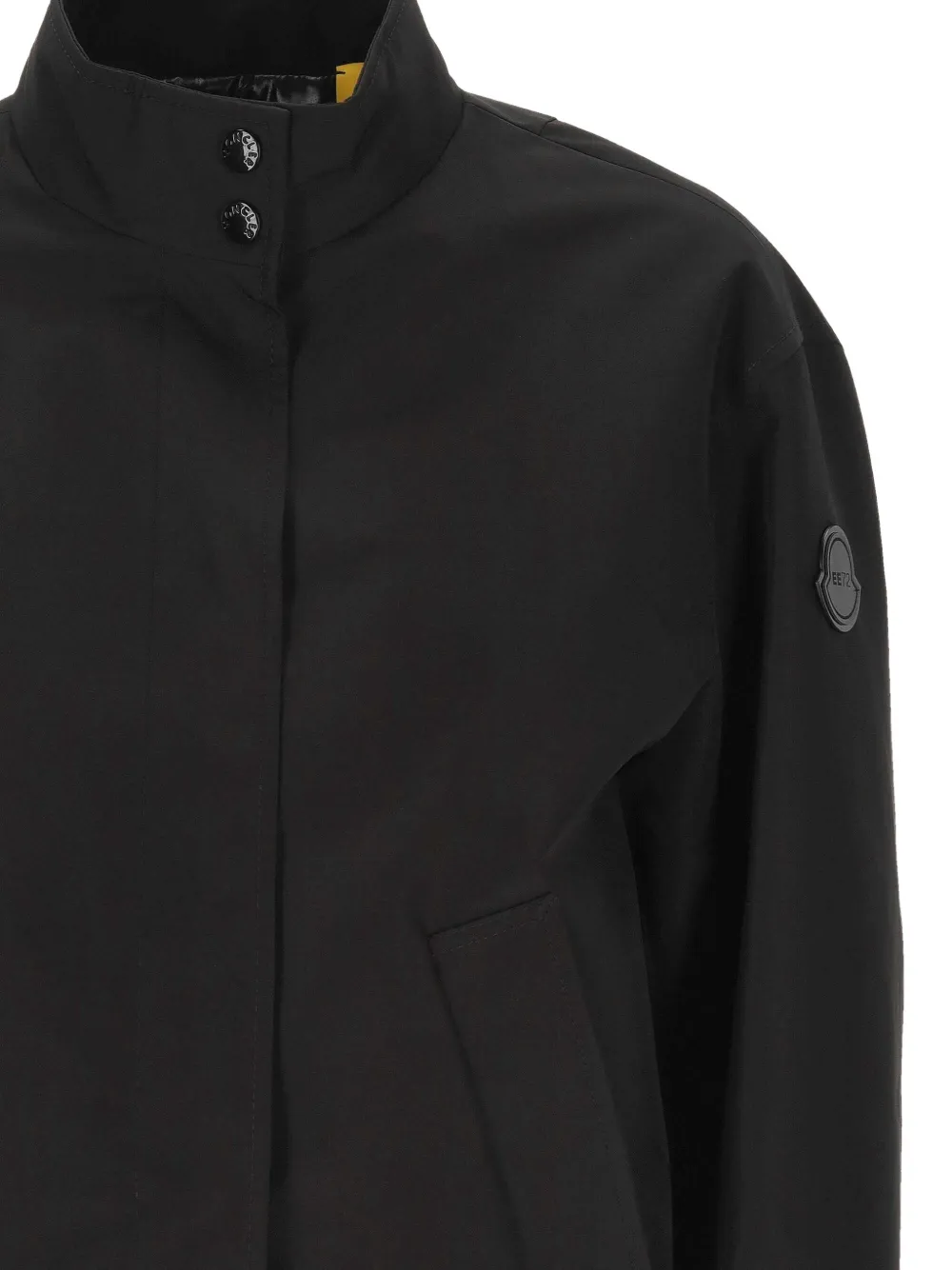 Moncler X Ee72 By Edward Enninful Welt-pocket Jacket In Black