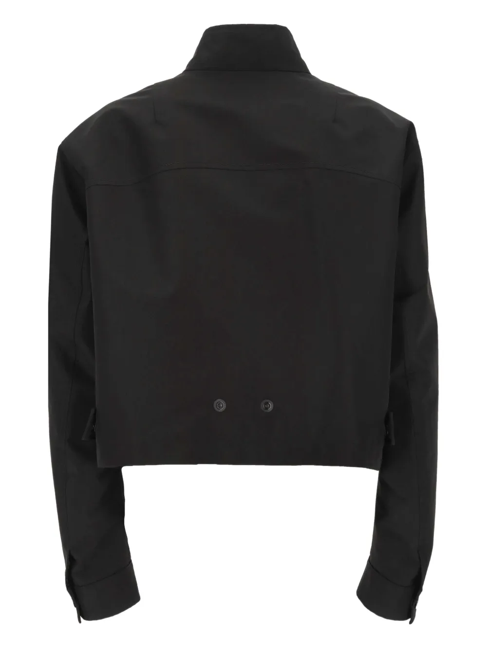 Moncler X Ee72 By Edward Enninful Welt-pocket Jacket In Black