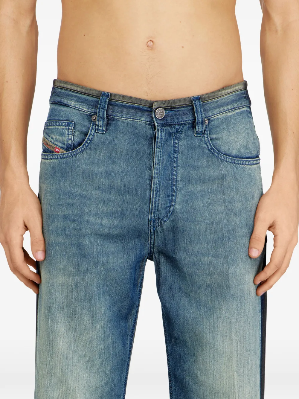 Diesel D-Macs 0CECB jeans Blauw