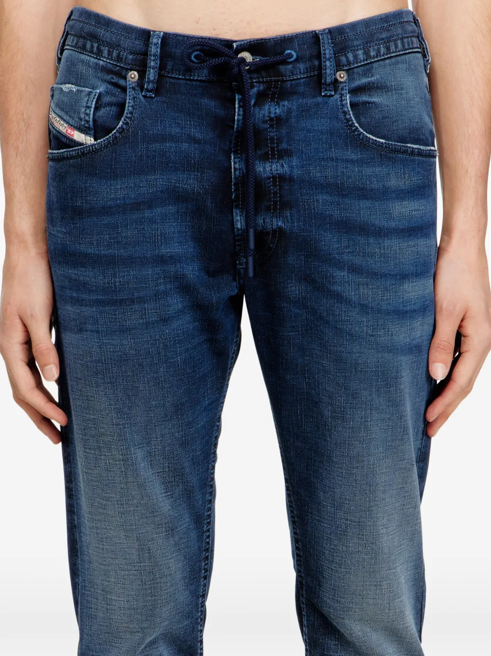 Diesel 2032 D-Krooley regular jeans Blauw