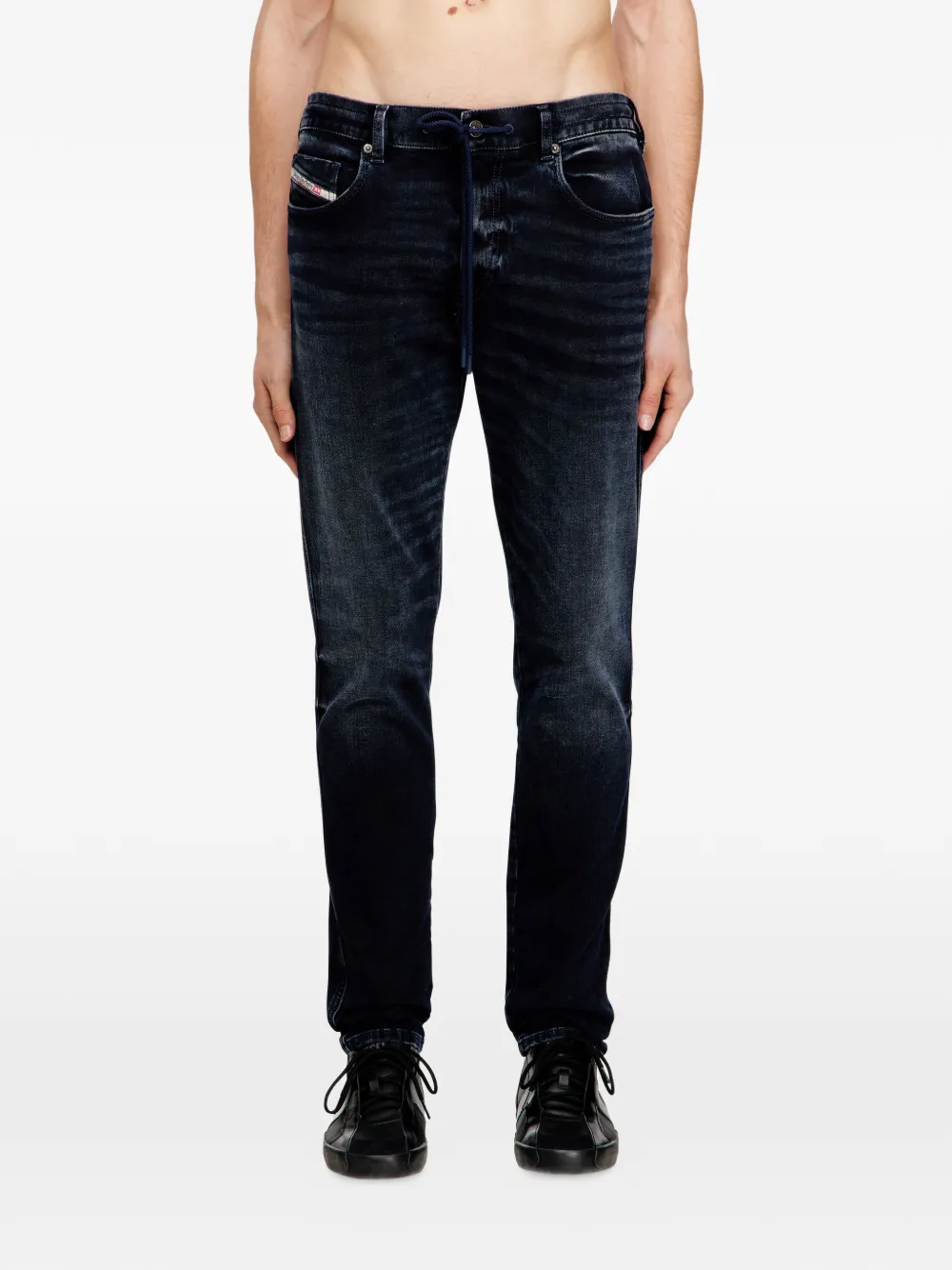 Diesel 2062 D-Strukt Joggjeans slim-fit regular waist Blauw