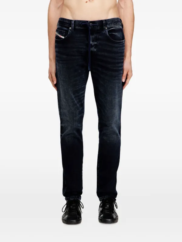 Diesel Slim Regular Waist 2062 D-Strukt Joggjeans® | Blue | FARFETCH