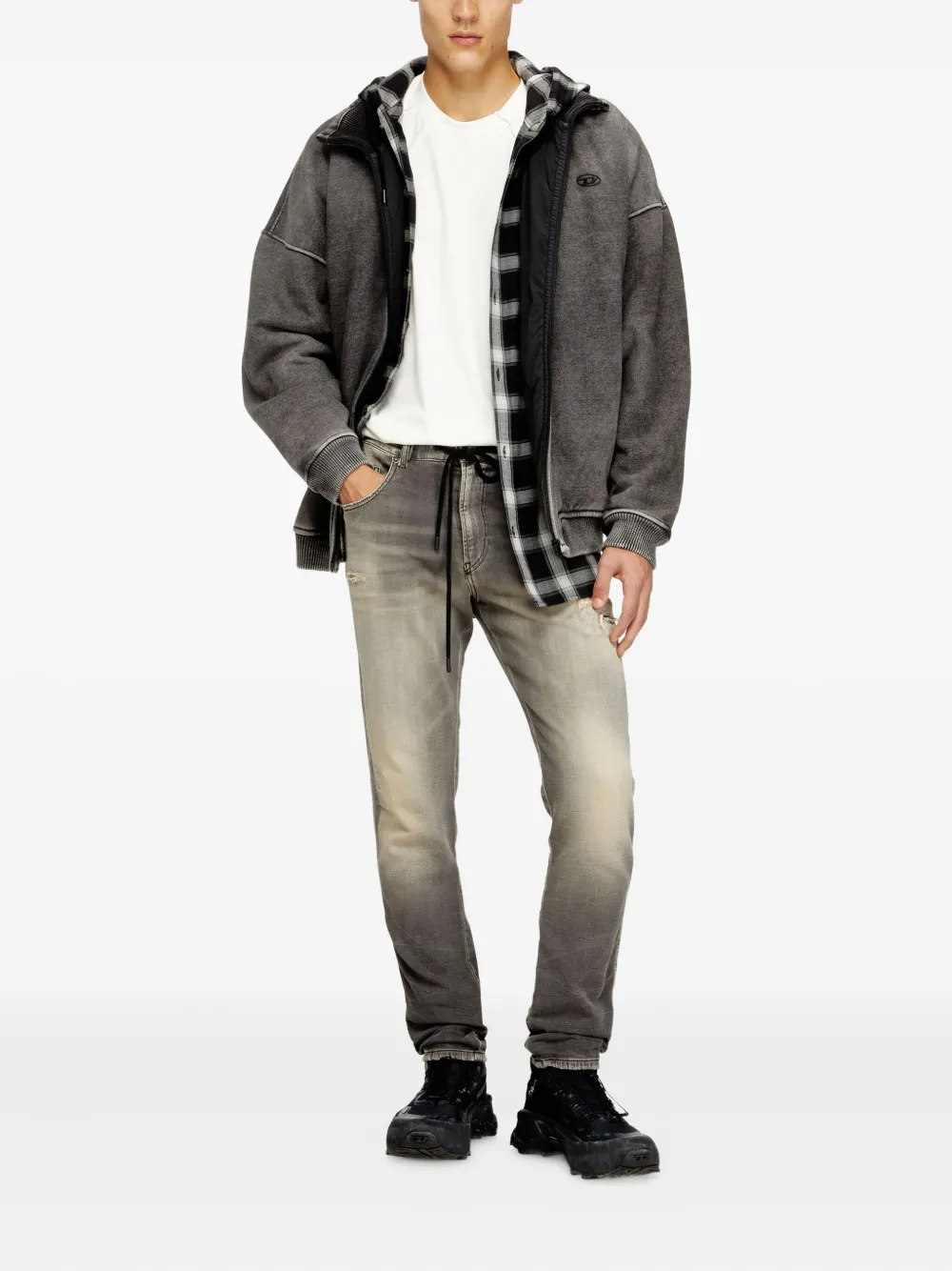 Diesel D-strukt jeans - Grijs