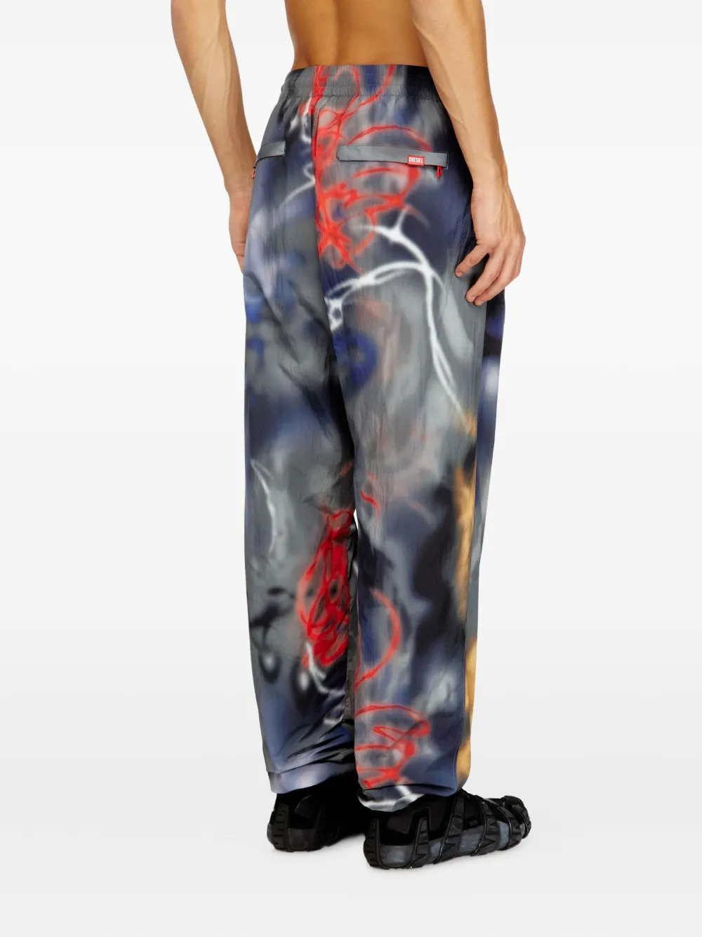 Diesel P-ARELION trainingsbroek Grijs