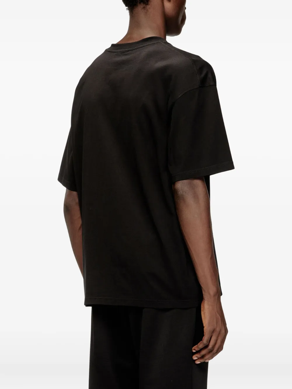 Diesel T-shirt met logo Zwart