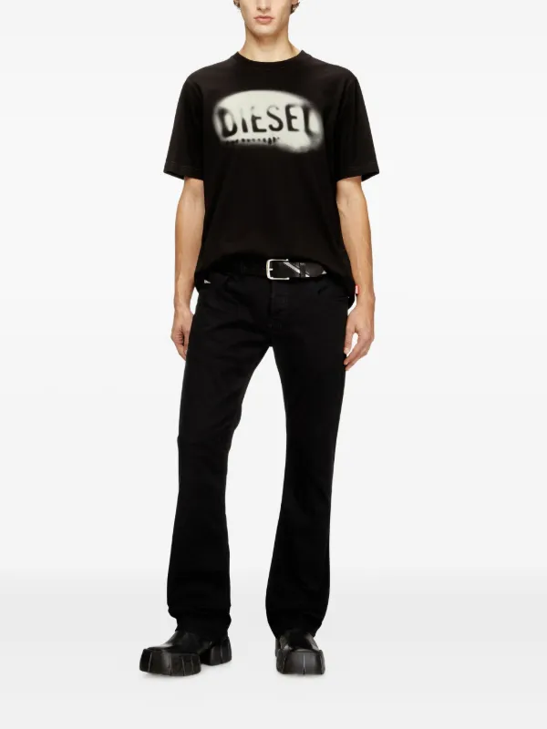 Diesel T-Adjust-V2 short-sleeve T-shirt | Black | FARFETCH