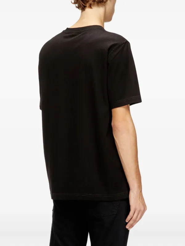 Diesel T-Adjust-V2 short-sleeve T-shirt | Black | FARFETCH