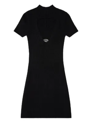 Diesel D-Angiel Tシャツワンピース | ブラック | FARFETCH JP